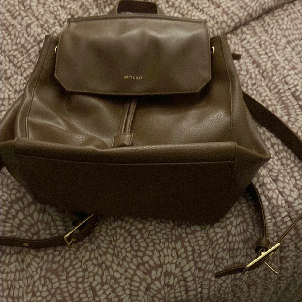 Matt & Nat Brown Backpack